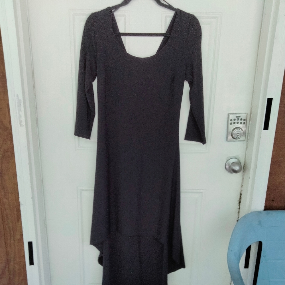 High low butterfly dress.